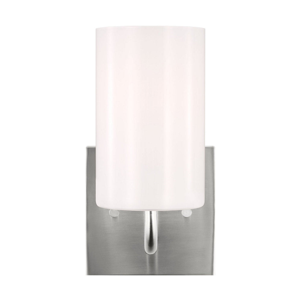 Generation Lighting Canada - GLV1001EN3/BS - One Light Vanity - Rhett - Brushed Steel