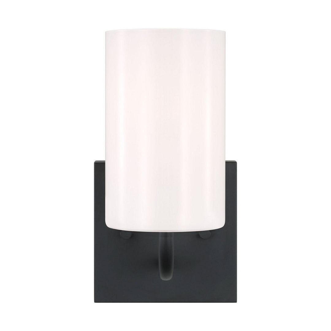 Generation Lighting Canada - GLV1001EN3/MBK - One Light Vanity - Rhett - Midnight Black