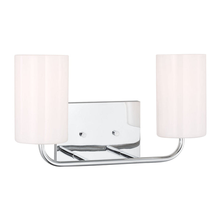 Generation Lighting Canada - GLV1002EN3/CH - Two Light Vanity - Rhett - Chrome