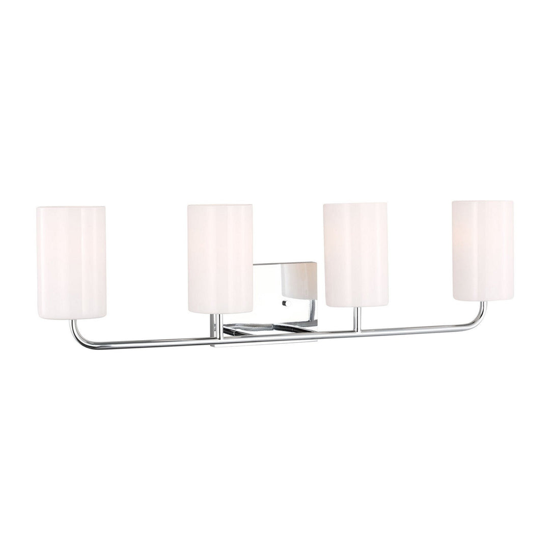 Generation Lighting Canada - GLV1004EN3/CH - Four Light Vanity - Rhett - Chrome