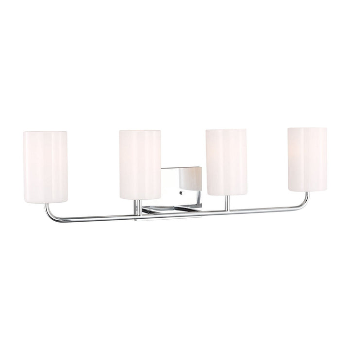 Generation Lighting Canada - GLV1004EN3/CH - Four Light Vanity - Rhett - Chrome