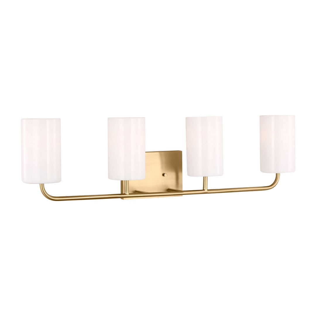 Generation Lighting Canada - GLV1004EN3/SB - Four Light Vanity - Rhett - Satin Bronze