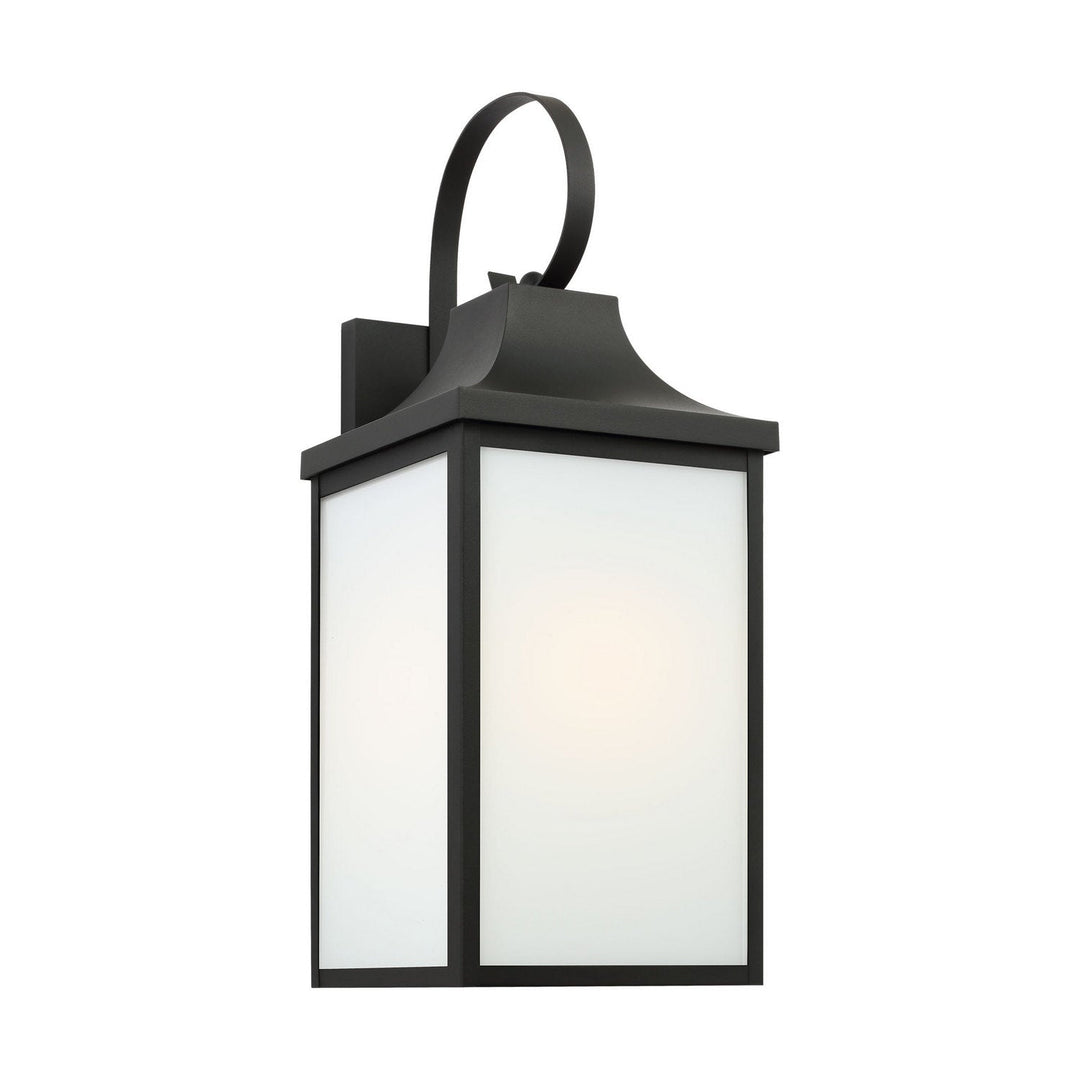Generation Lighting Canada - GLO1031EN3/TXB - One Light Lantern - Saybrook - Textured Black