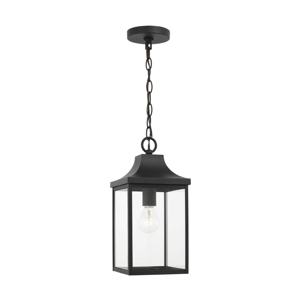 Generation Lighting Canada - GLO1041EN3/TXB - One Light Pendant - Saybrook - Textured Black