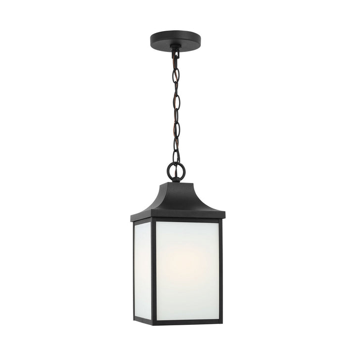 Generation Lighting Canada - GLO1041EN3/TXB - One Light Pendant - Saybrook - Textured Black