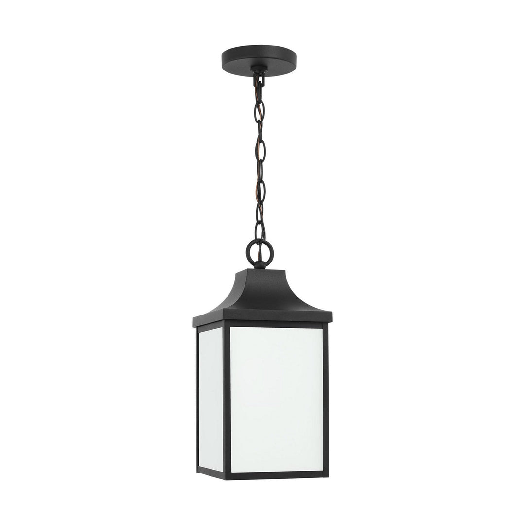 Generation Lighting Canada - GLO1041EN3/TXB - One Light Pendant - Saybrook - Textured Black