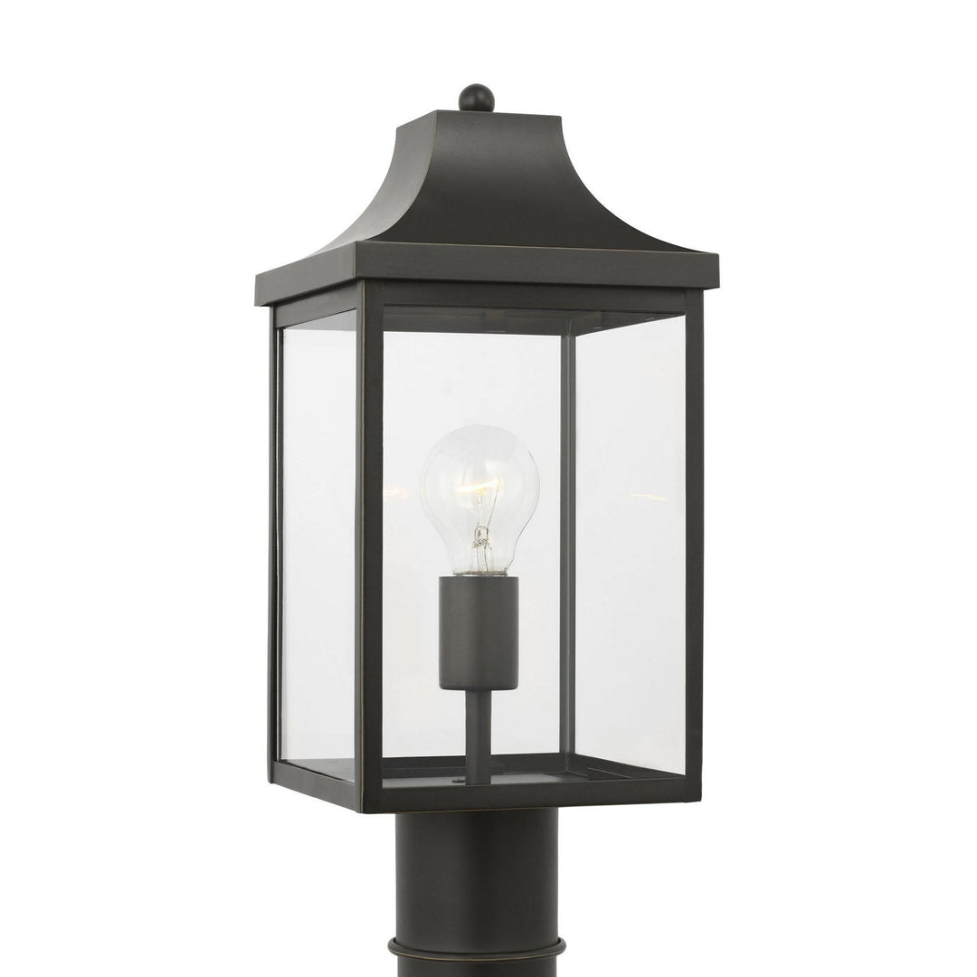 Generation Lighting Canada - GLO1051EN3/ANBZ - One Light Post Lantern - Saybrook - Antique Bronze