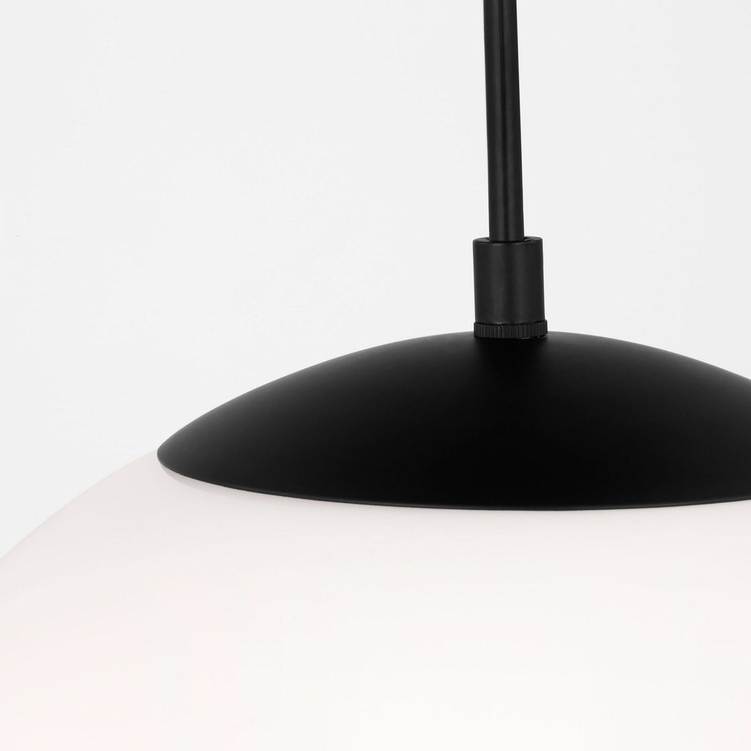 Visual Comfort Studio Canada - 6024EN3-112 - One Light Pendant - Leo - Hanging Globe - Midnight Black