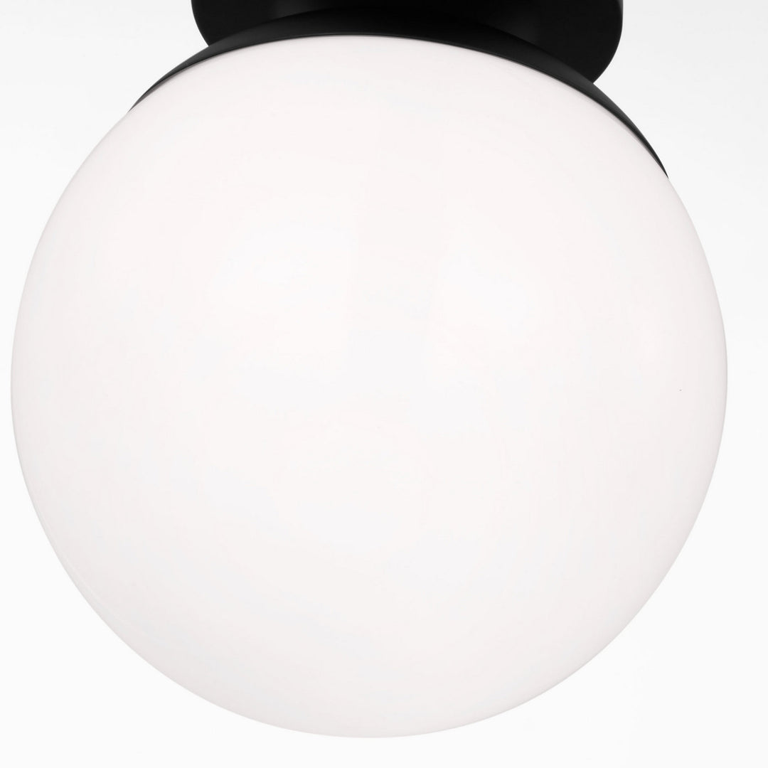 Visual Comfort Studio Canada - 7518EN3-112 - One Light Wall / Semi-Flush Mount - Leo - Hanging Globe - Midnight Black