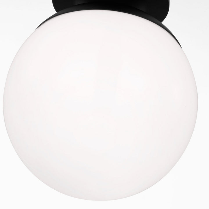 Visual Comfort Studio Canada - 7518EN3-112 - One Light Wall / Semi-Flush Mount - Leo - Hanging Globe - Midnight Black