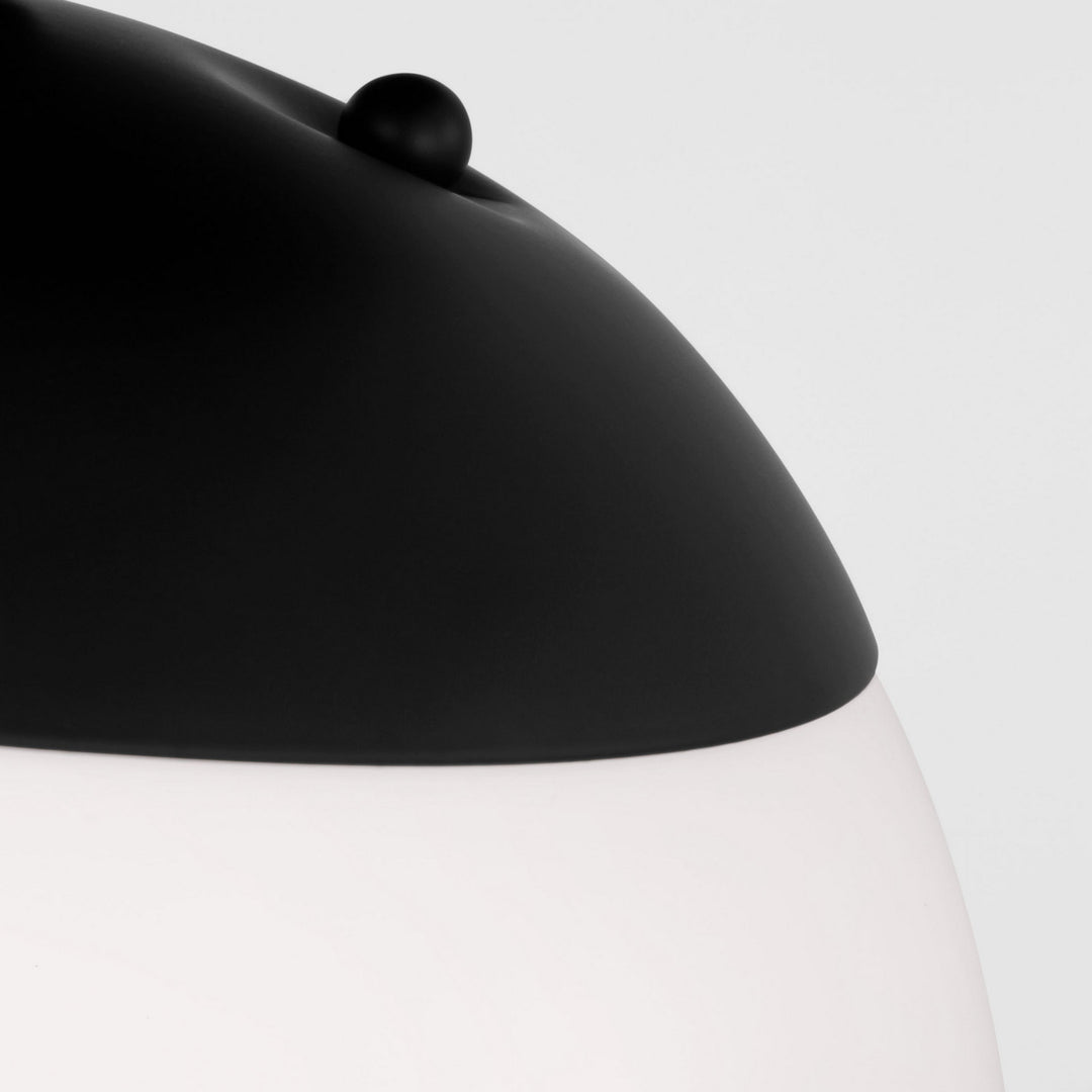 Visual Comfort Studio Canada - 7518EN3-112 - One Light Wall / Semi-Flush Mount - Leo - Hanging Globe - Midnight Black