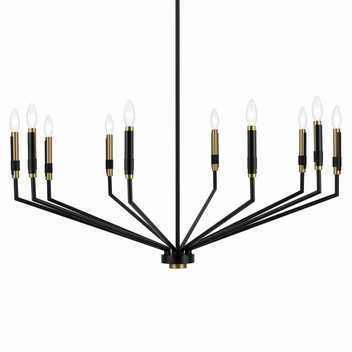 Kichler Canada - 52348BK - Ten Light Chandelier - Armand - Black
