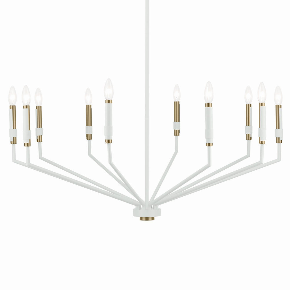 Kichler Canada - 52348WH - Ten Light Chandelier - Armand - White