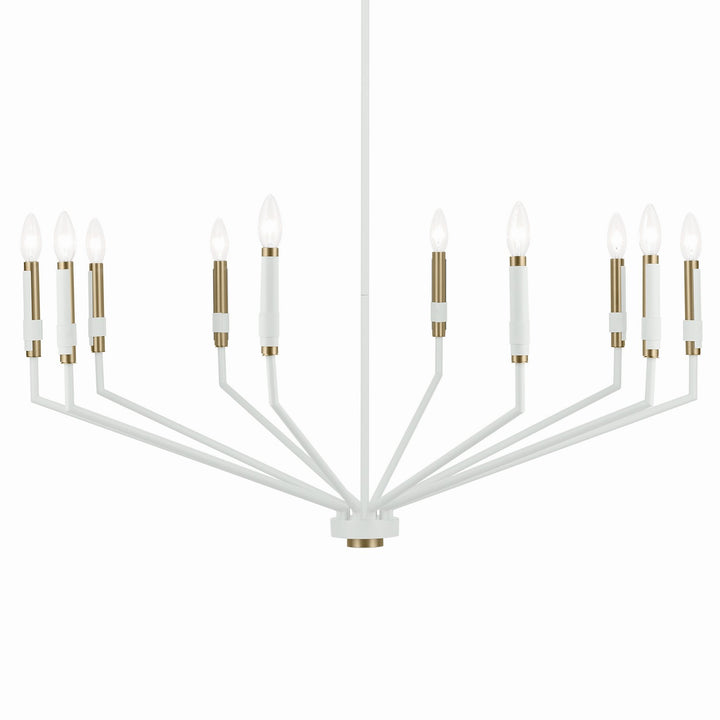 Kichler Canada - 52348WH - Ten Light Chandelier - Armand - White