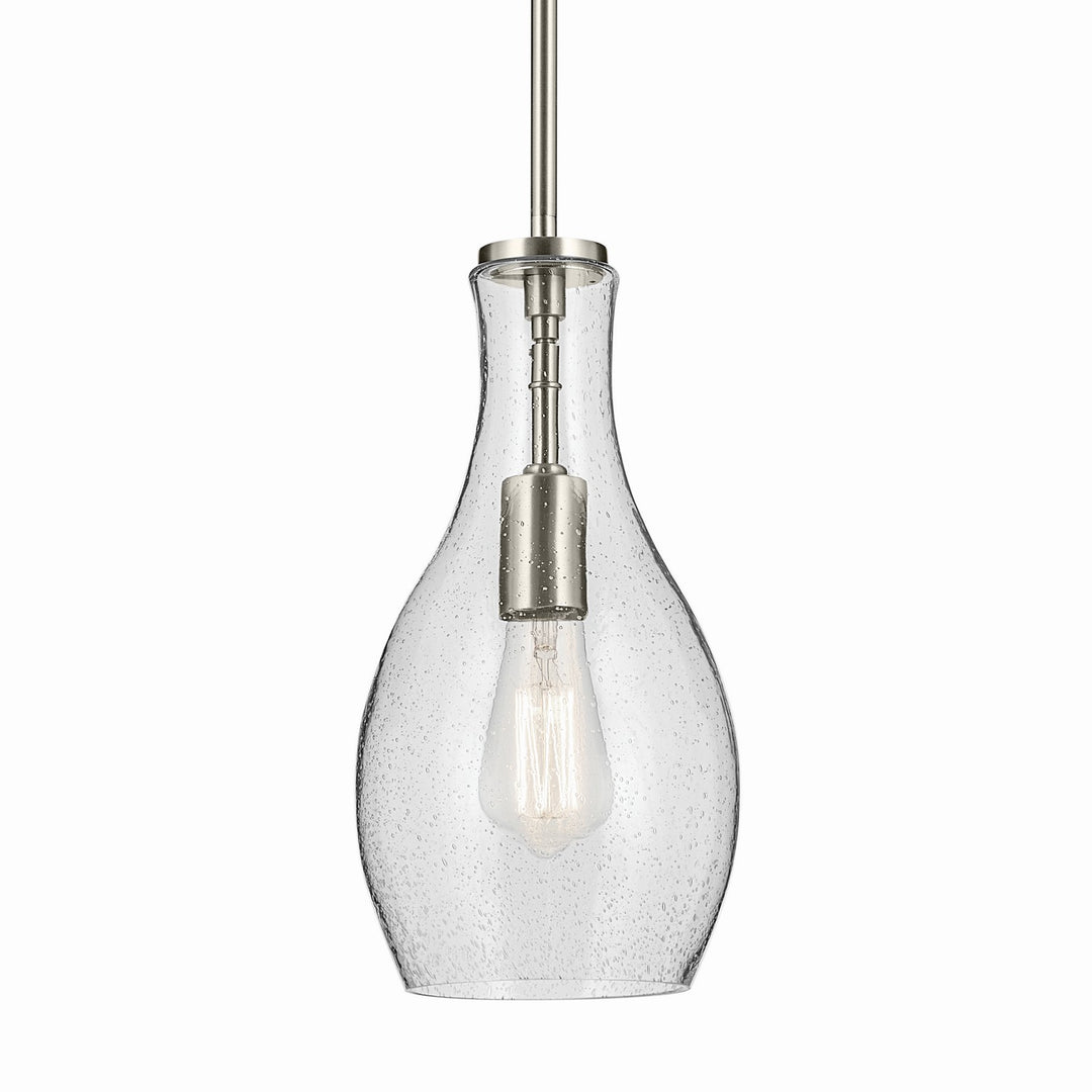 Kichler Canada - 42456NICS - One Light Pendant - Everly - Brushed Nickel