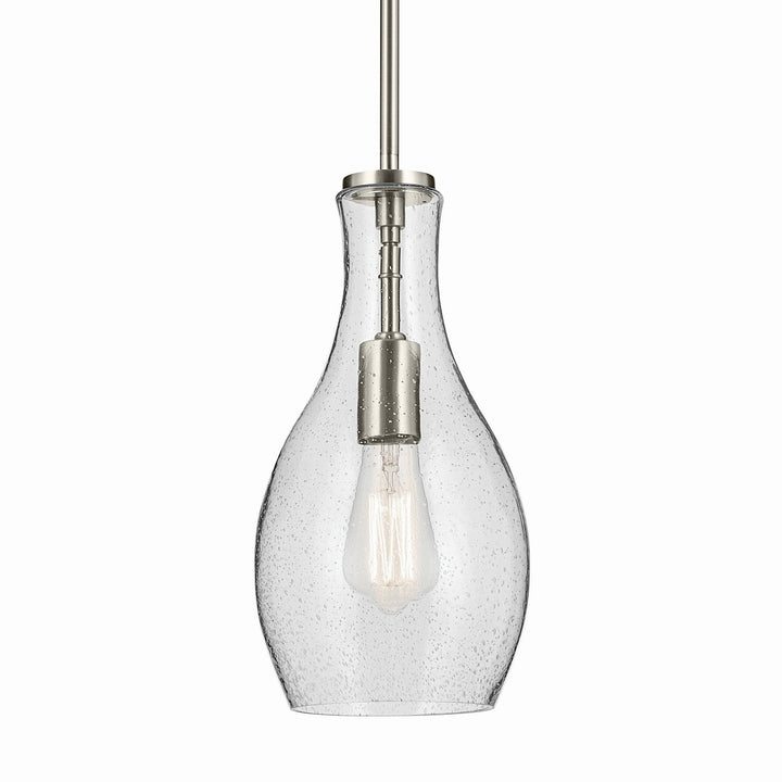 Kichler Canada - 42456NICS - One Light Pendant - Everly - Brushed Nickel