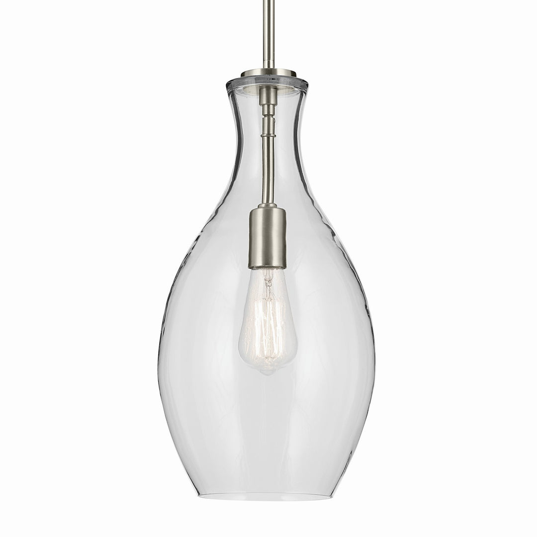 Kichler Canada - 42047NI - One Light Pendant - Everly - Brushed Nickel