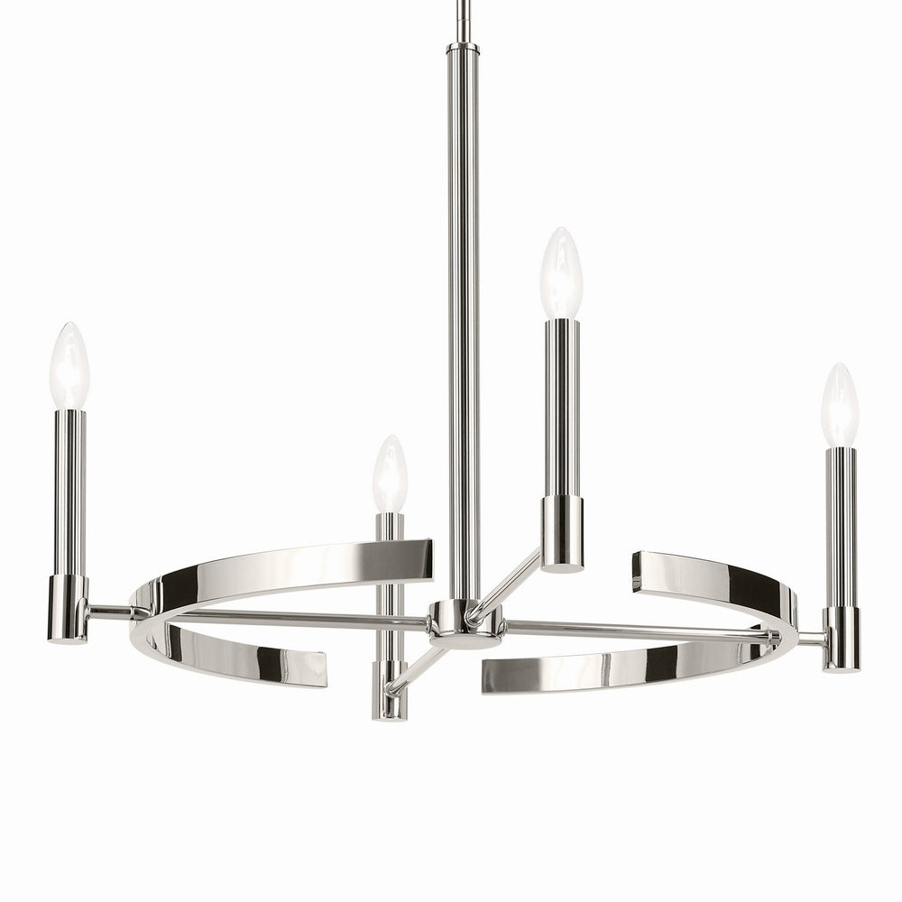 Kichler Canada - 52426PN - Four Light Chandelier - Tolani - Polished Nickel