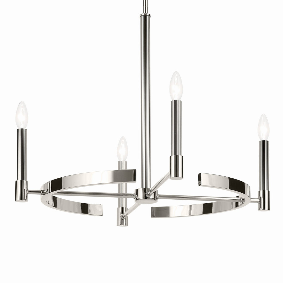 Kichler Canada - 52426PN - Four Light Chandelier - Tolani - Polished Nickel