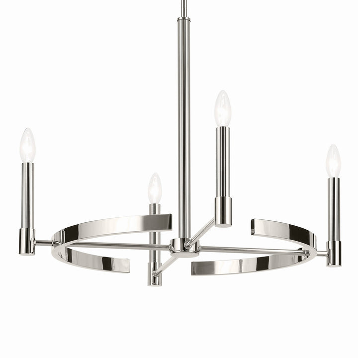 Kichler Canada - 52426PN - Four Light Chandelier - Tolani - Polished Nickel