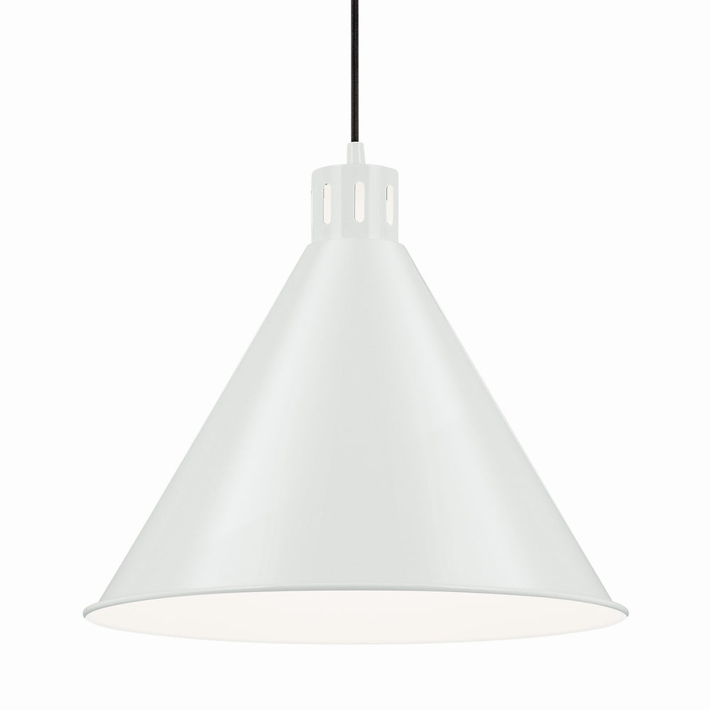 Kichler Canada - 52177WH - One Light Pendant - Zailey - White