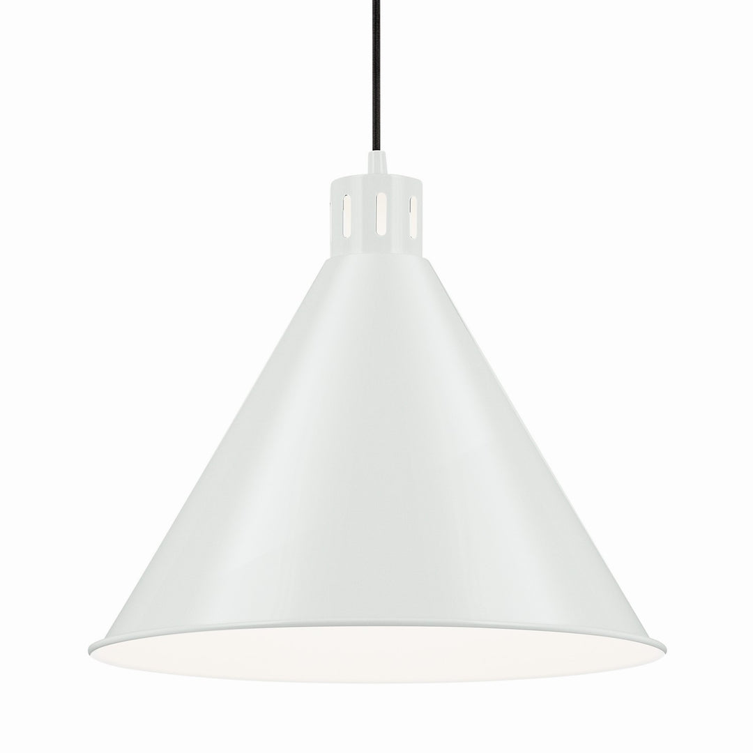 Kichler Canada - 52177WH - One Light Pendant - Zailey - White