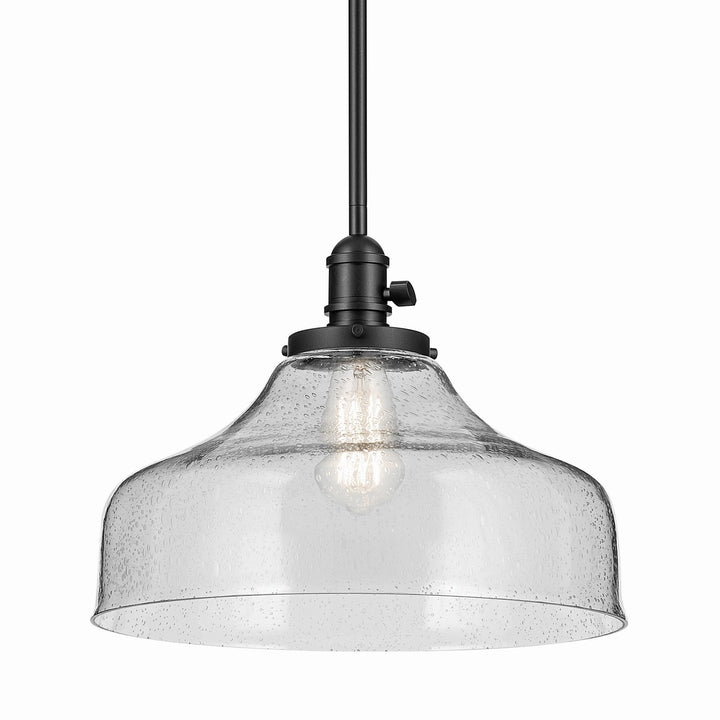 Kichler Canada - 43906BK - One Light Pendant - Avery - Black