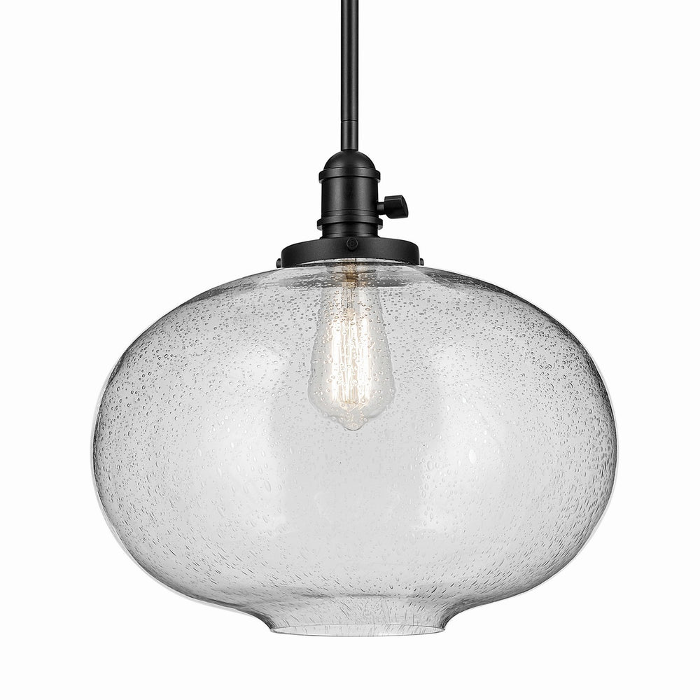 Kichler Canada - 43911BK - One Light Pendant - Avery - Black