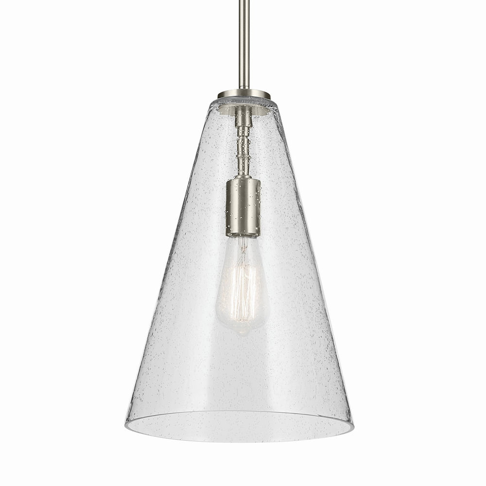 Kichler Canada - 42199NICS - One Light Pendant - Everly - Brushed Nickel