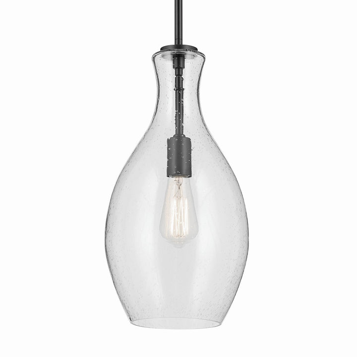 Kichler Canada - 42047BKCS - One Light Pendant - Everly - Black