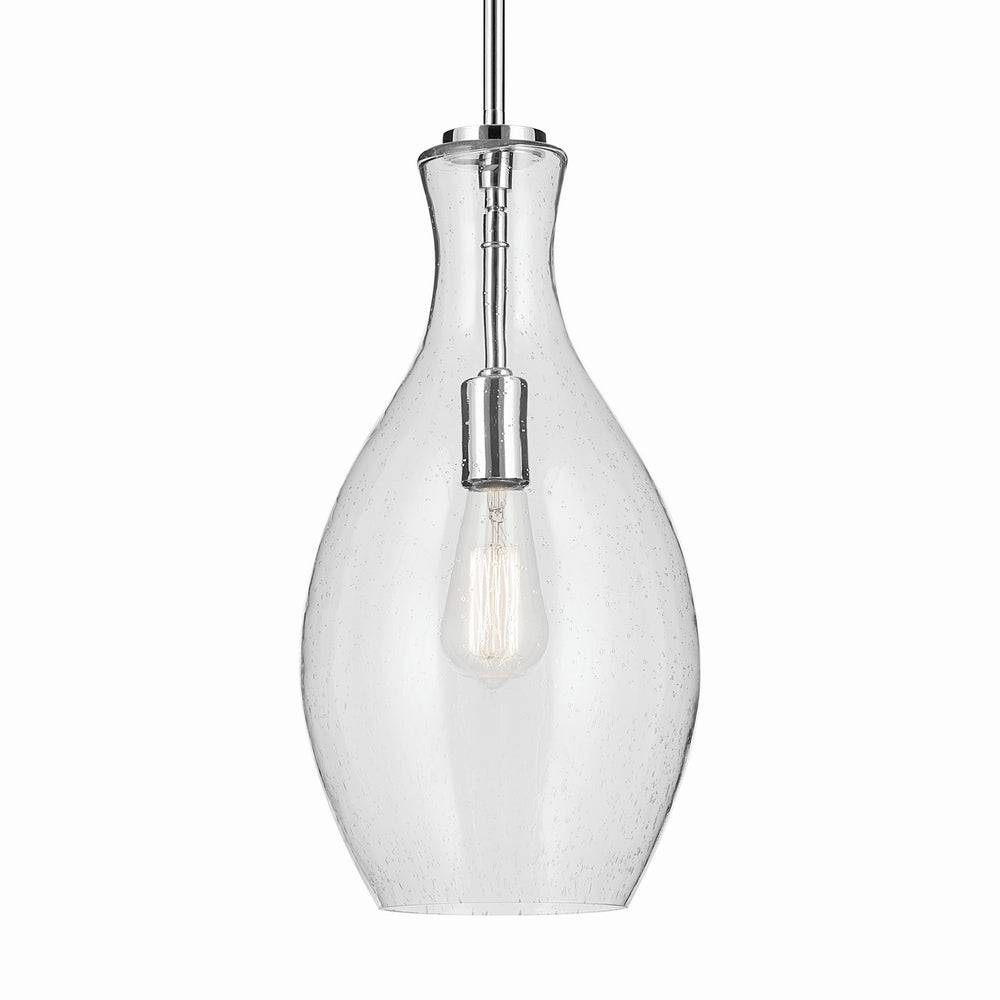 Kichler Canada - 42047CHCS - One Light Pendant - Everly - Chrome