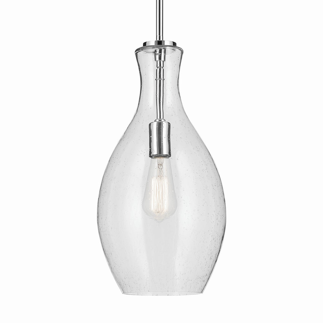 Kichler Canada - 42047CHCS - One Light Pendant - Everly - Chrome