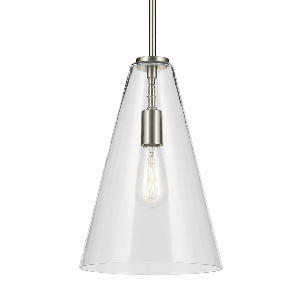 Kichler Canada - 42199NI - One Light Pendant - Everly - Brushed Nickel