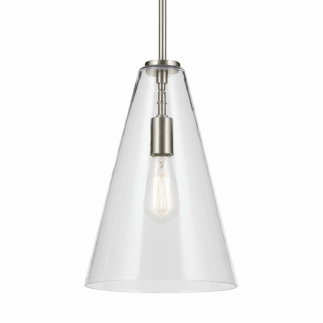 Kichler Canada - 42199NI - One Light Pendant - Everly - Brushed Nickel
