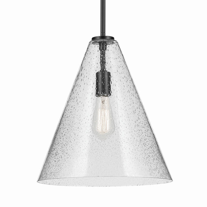 Kichler Canada - 42200BKCS - One Light Pendant - Everly - Black