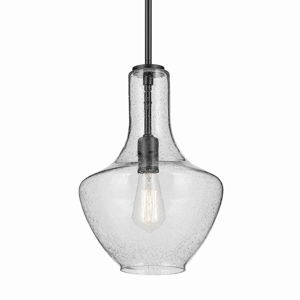 Kichler Canada - 42141BKCS - One Light Pendant - Everly - Black