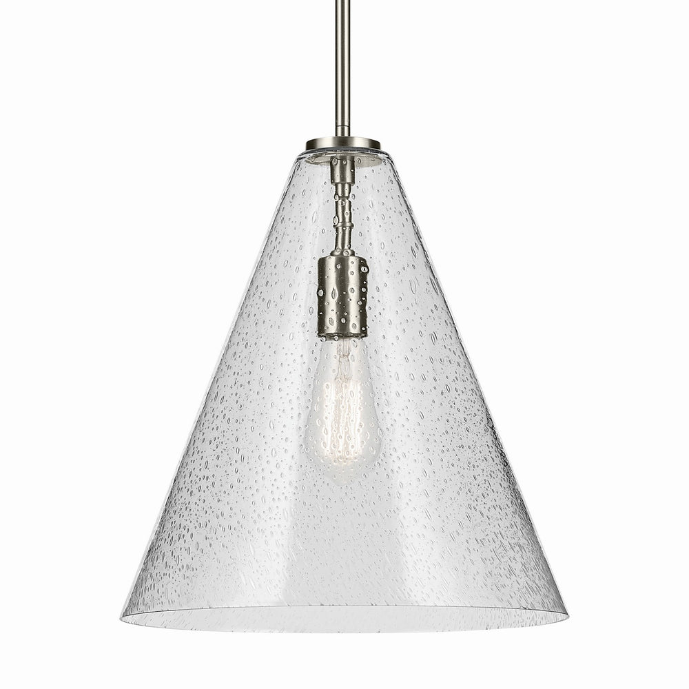 Kichler Canada - 42200NICS - One Light Pendant - Everly - Brushed Nickel