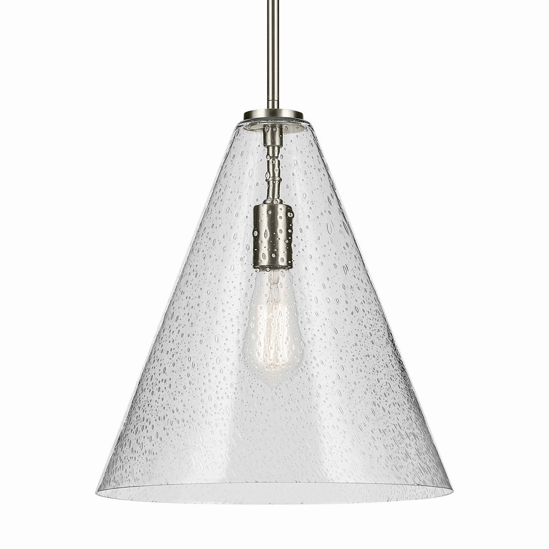 Kichler Canada - 42200NICS - One Light Pendant - Everly - Brushed Nickel