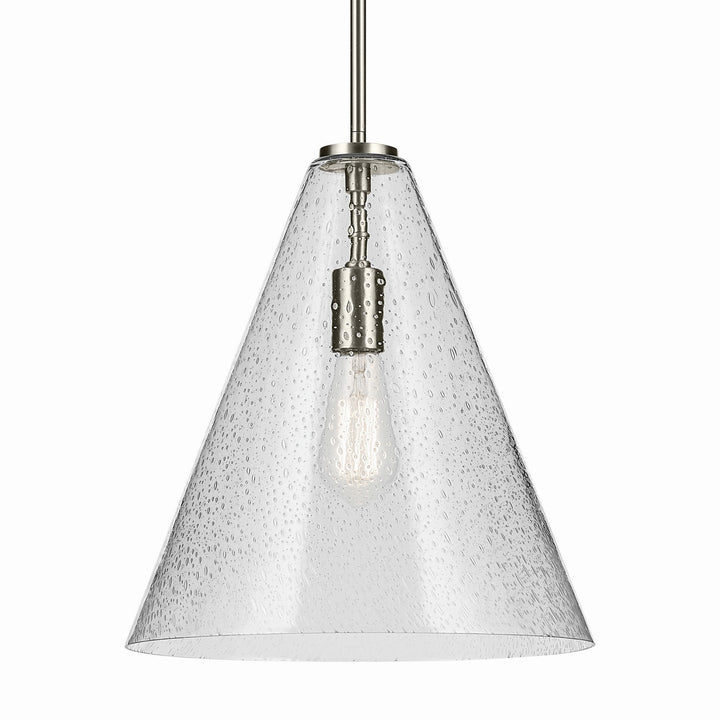 Kichler Canada - 42200NICS - One Light Pendant - Everly - Brushed Nickel