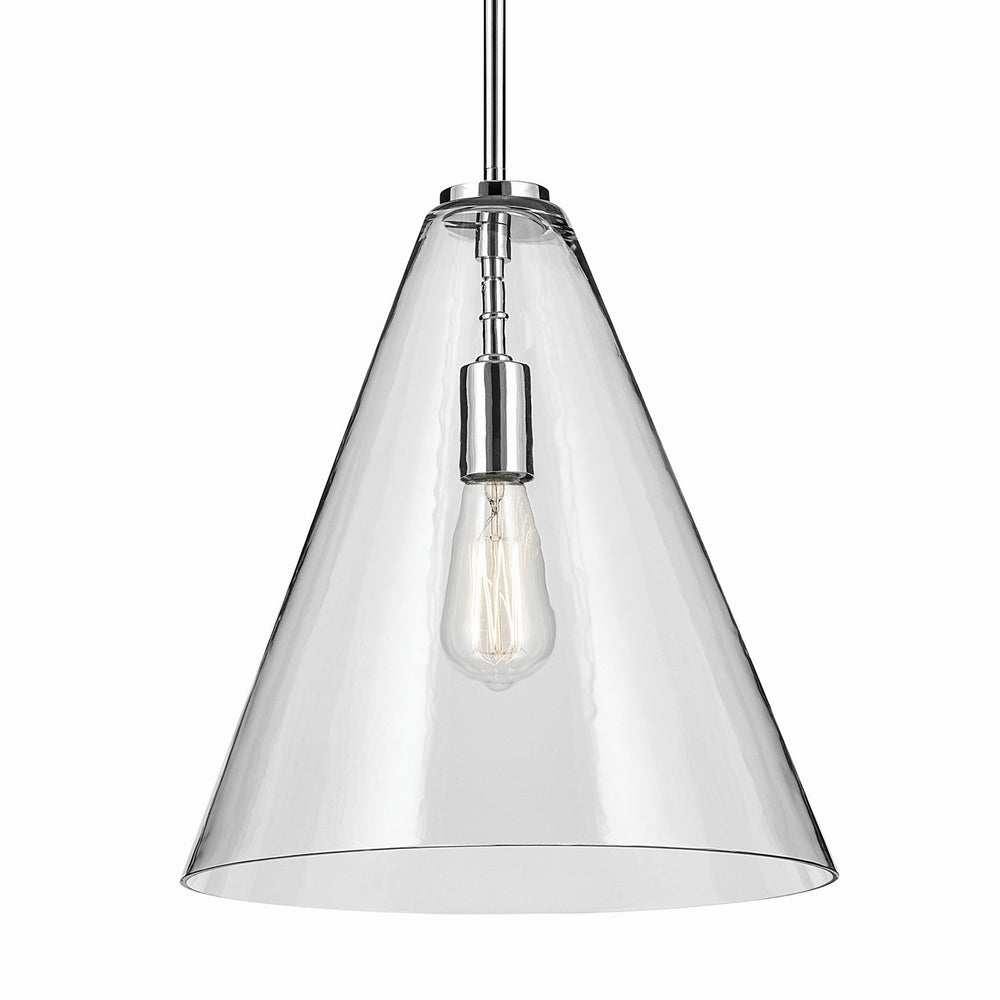 Kichler Canada - 42200CH - One Light Pendant - Everly - Chrome