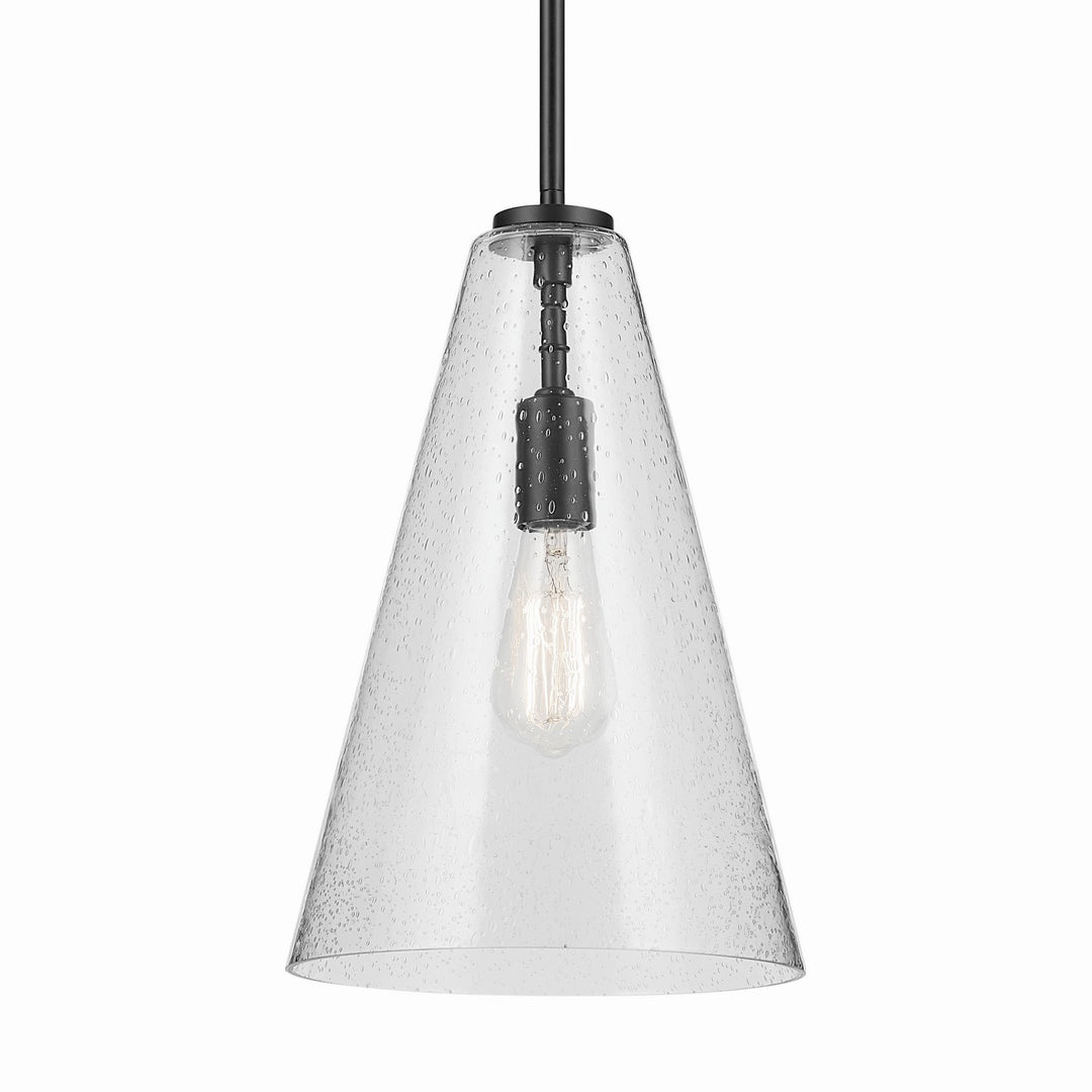 Kichler Canada - 42199BKCS - One Light Pendant - Everly - Black