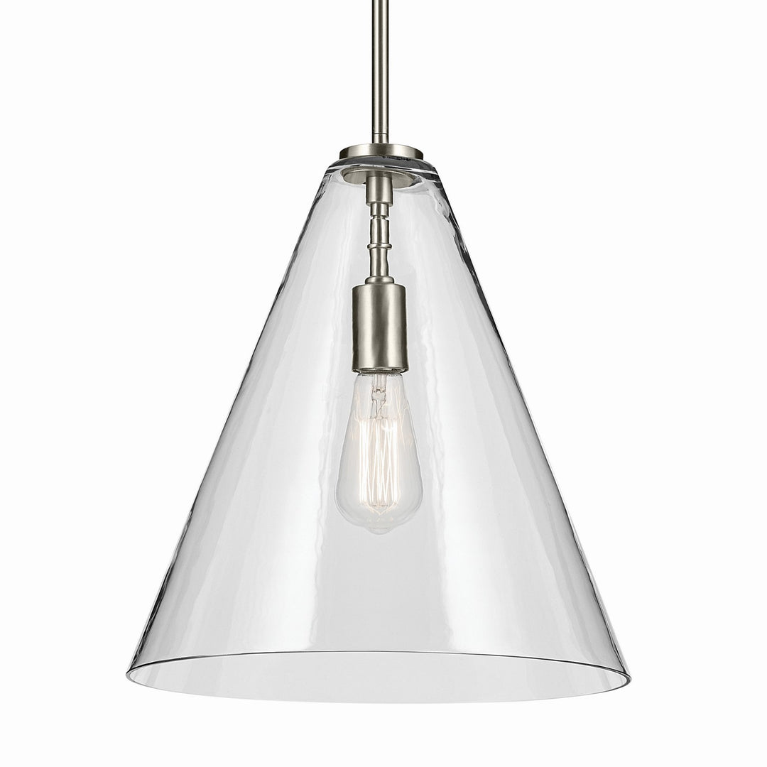 Kichler Canada - 42200NI - One Light Pendant - Everly - Brushed Nickel