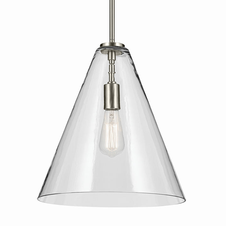 Kichler Canada - 42200NI - One Light Pendant - Everly - Brushed Nickel