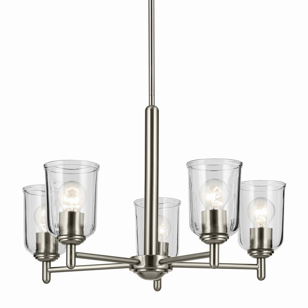 Kichler Canada - 43671NICLR - Five Light Chandelier - Shailene - Brushed Nickel