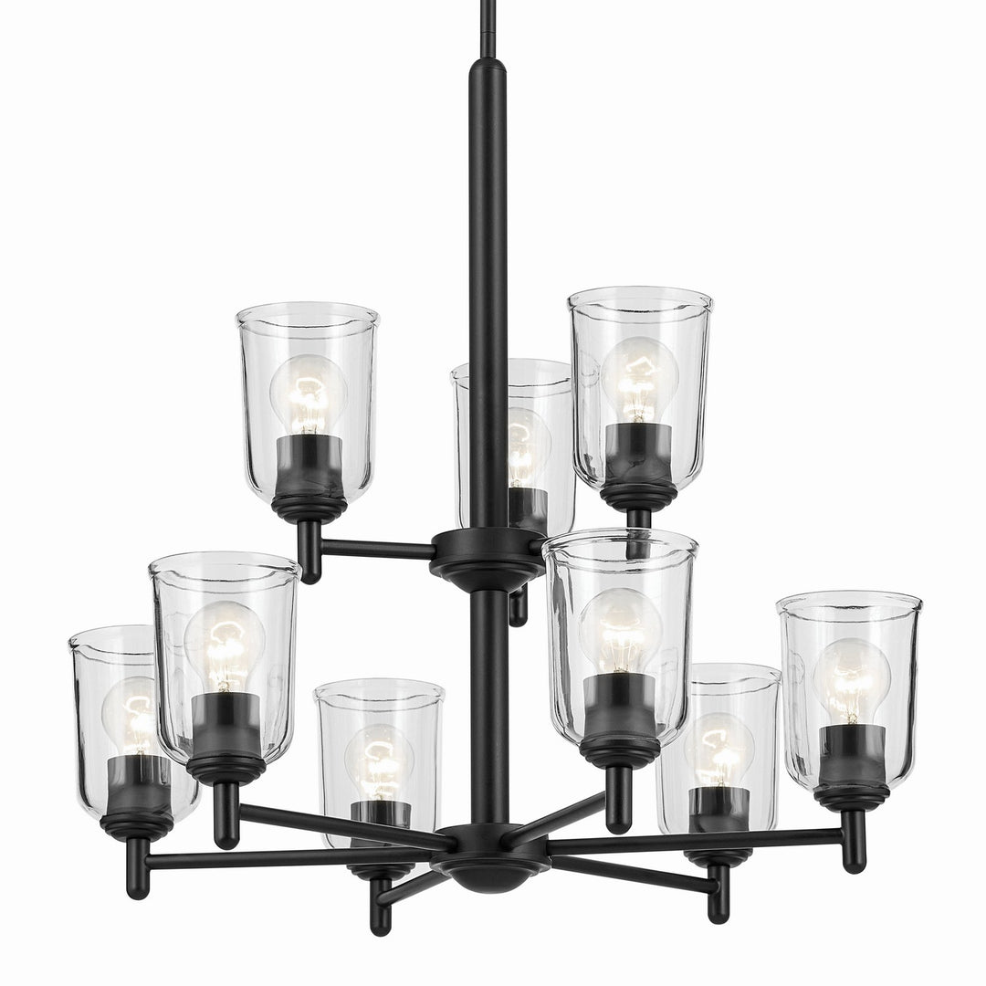Kichler Canada - 43672BKCLR - Nine Light Chandelier - Shailene - Black
