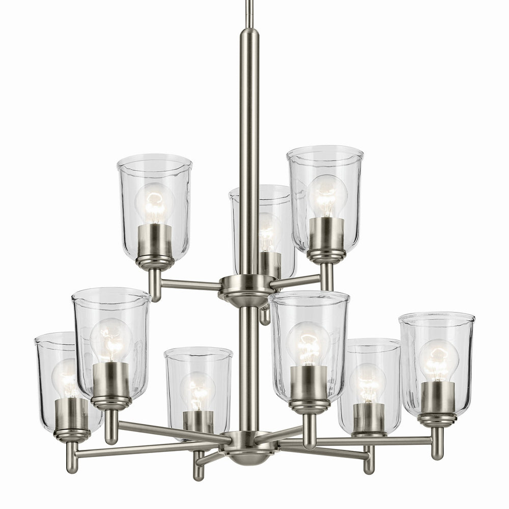 Kichler Canada - 43672NICLR - Nine Light Chandelier - Shailene - Brushed Nickel