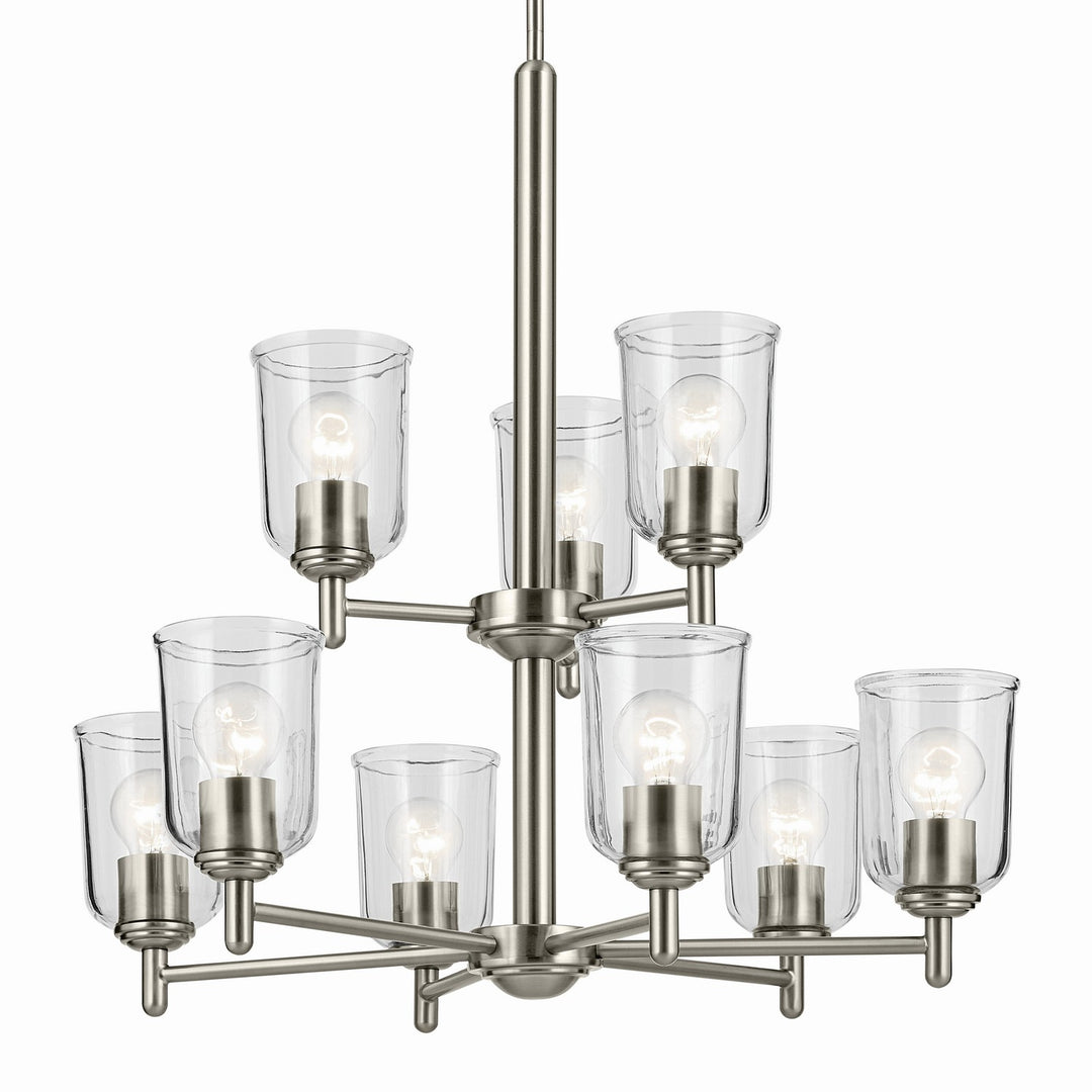 Kichler Canada - 43672NICLR - Nine Light Chandelier - Shailene - Brushed Nickel