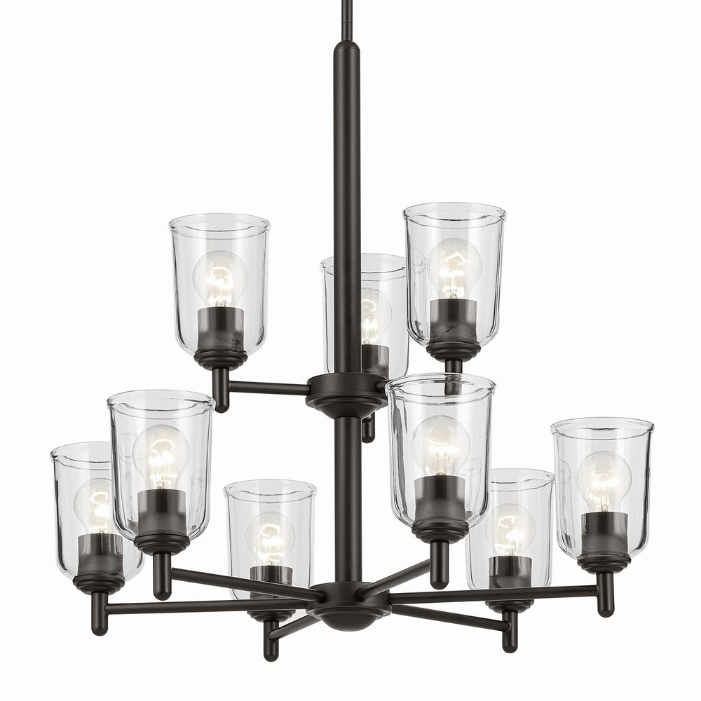 Kichler Canada - 43672OZCLR - Nine Light Chandelier - Shailene - Olde Bronze