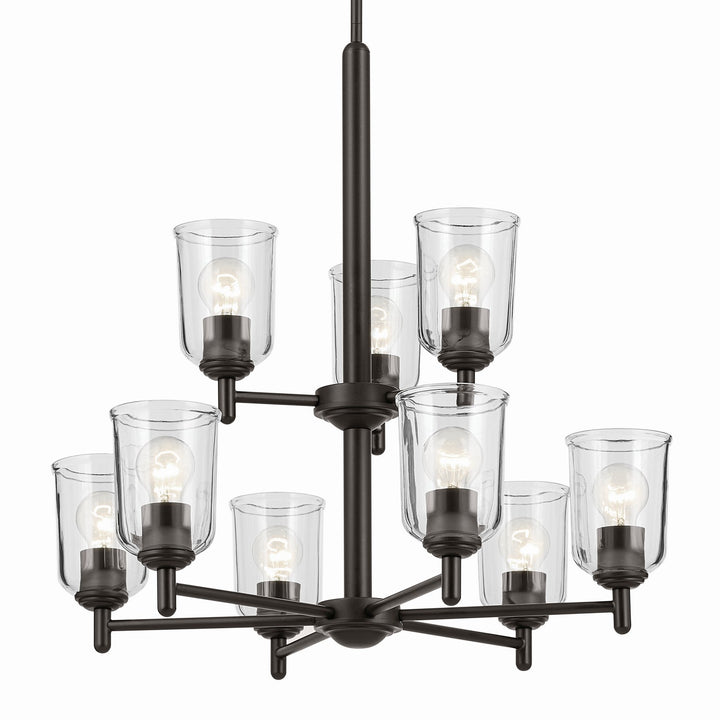 Kichler Canada - 43672OZCLR - Nine Light Chandelier - Shailene - Olde Bronze