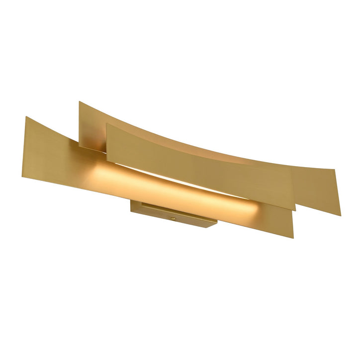 CWI Lighting Canada - 1698W24-624 - LED Vanity Light - Candora - Brass